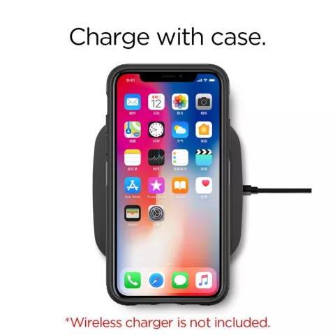 Coque Antichoc Pro Armor compatible avec iPhone X XS - Protection Case Or - Protection Suppl&eacute;mentaire