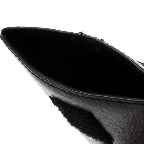 &Eacute;tui universel en cuir noir compatible avec iPhone - Max. 6,7 pouces