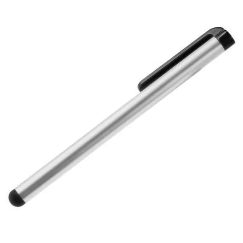Stylet compatible avec iPhone iPod iPad stylet pour smartphone et tablette - Argent