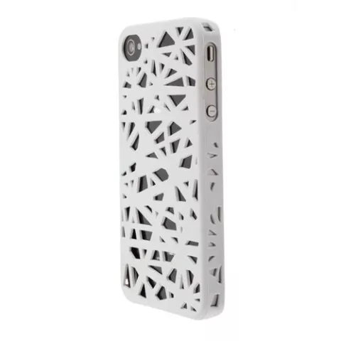 Coque iPhone 4 4s Bird Nest Cover Case Bird Nest Design - Blanc