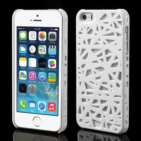 Coque iPhone 4 4s Bird Nest Cover Case Bird Nest Design - Blanc