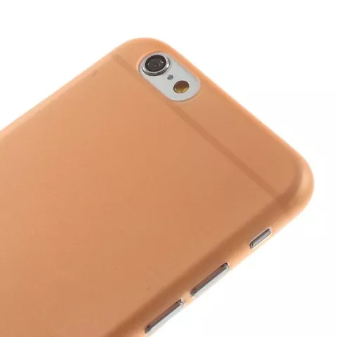 Ultra fine et robuste de 0,3 mm d&#039;&eacute;paisseur coques adapt&eacute;e aux iPhone 6 6s - Orange