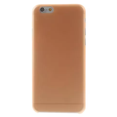 Ultra fine et robuste de 0,3 mm d&#039;&eacute;paisseur coques adapt&eacute;e aux iPhone 6 6s - Orange