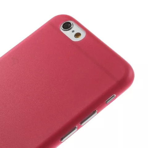 Ultra fine et robuste de 0,3 mm d&#039;&eacute;paisseur coques adapt&eacute;e aux iPhone 6 6s - Rouge