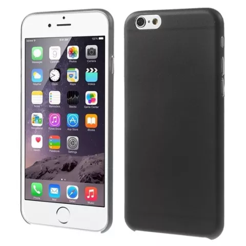 Coques iPhone 6 6s ultra fines et robustes de 0,3 mm d&#039;&eacute;paisseur - Noir