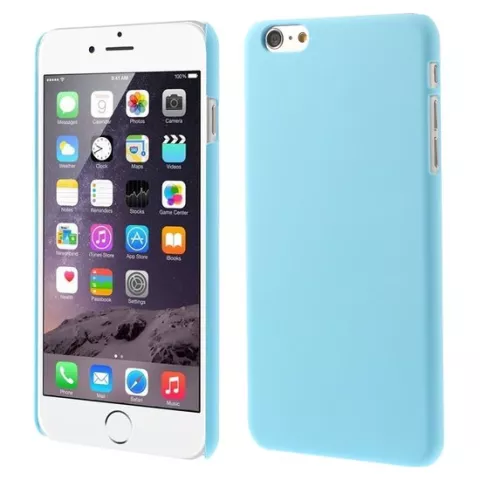 Coque rigide color&eacute;e robuste compatible avec iPhone 6 Plus 6s Plus Case - Bleu clair