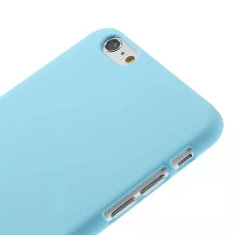 Coque rigide color&eacute;e robuste compatible avec iPhone 6 Plus 6s Plus Case - Bleu clair