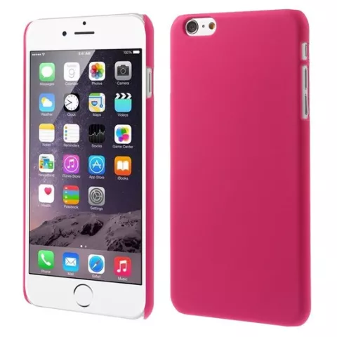 Coque rigide color&eacute;e robuste compatible avec iPhone 6 Plus 6s Plus Case - Rose