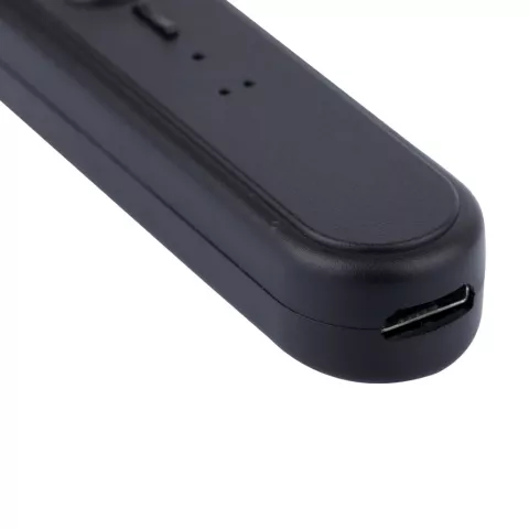 Clip r&eacute;cepteur sans fil AUX musique mains libres - R&eacute;cepteur sans fil noir - Bluetooth 4.1