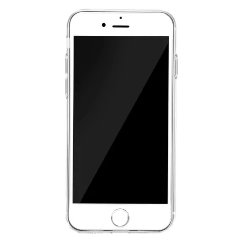 Coque transparente Baseus Simple Series compatible avec iPhone 7 Plus 8 Plus - Transparente