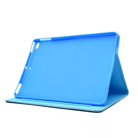&Eacute;tui en marbre &agrave; couverture en marbre compatible avec iPad 2017 2018 - Blanc Gris