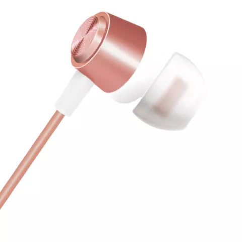 Joyroom Rose &eacute;couteurs intra-auriculaires confortables r&eacute;duction du bruit Joyroom - Rose