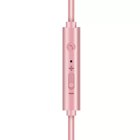 Rose &eacute;couteurs confortables intra-auriculaires r&eacute;duction du bruit Joyroom - Rose