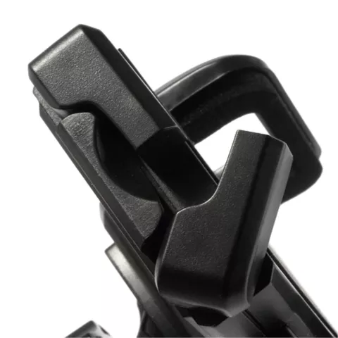 Support de t&eacute;l&eacute;phone pour guidon de v&eacute;lo, support de v&eacute;lo universel r&eacute;glable - Noir