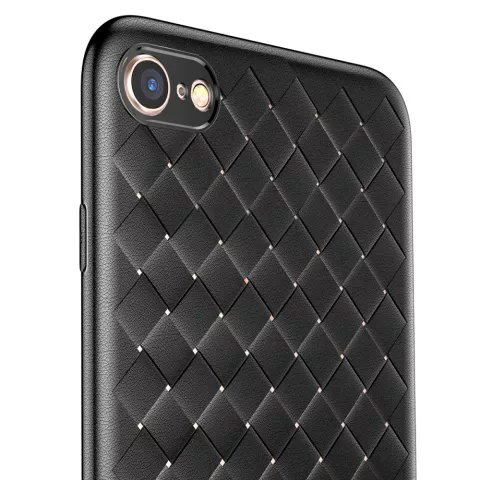 Baseus Weaving Case tiss&eacute; compatible avec la coque en TPU iPhone 6 6s - Noir