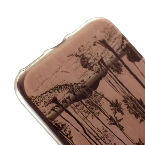 Coque de palmiers illustr&eacute;s Tinystories compatible avec iPhone X XS - Pink Palm Case