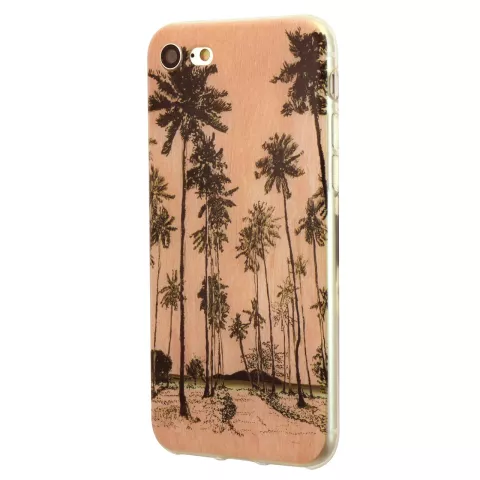 Coque Tinystories illustration palmiers peinte &agrave; la main iPhone 7 8 SE 2020 SE 2022 - Palm Case
