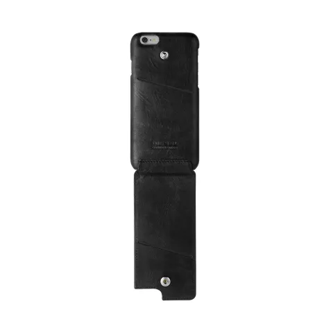 &Eacute;tui &agrave; rabat en cuir Diesel Case compatible avec iPhone 6 6s - Noir