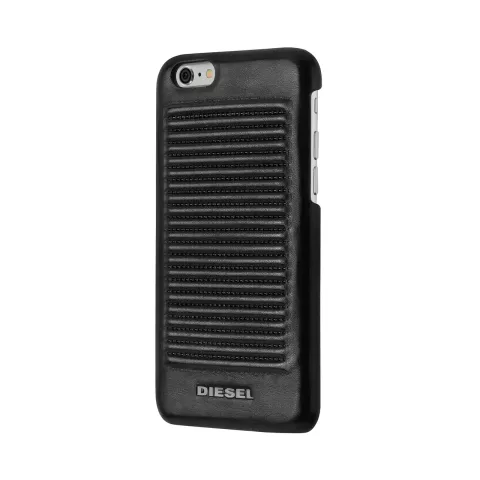 &Eacute;tui nervur&eacute; Diesel Cover pour iPhone 6 6s - Noir