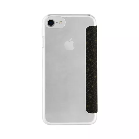 Coque &Eacute;toile FLAVR Adour Case g&eacute;om&eacute;trique iPhone 6 6s 7 8 SE 2020 SE 2022 - Or noir
