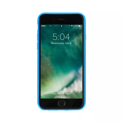Coque FLAVR Odet pour iPhone 6 6s - Bleu Transparent