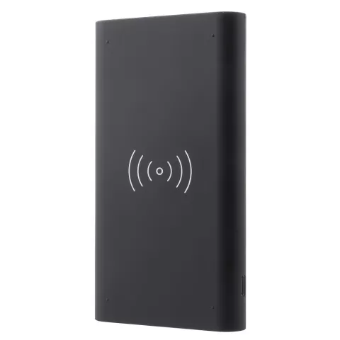 Batterie externe universelle et chargeur sans fil Qi 10 000 mAh - Noir
