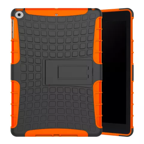 Coque Survivor protection standard iPad 2017 2018 - Orange Noir