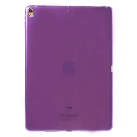 Coque en TPU transparente compatible avec iPad Air 3 (2019) et &agrave; l&#039;iPad Pro 10,5 pouces - Violet