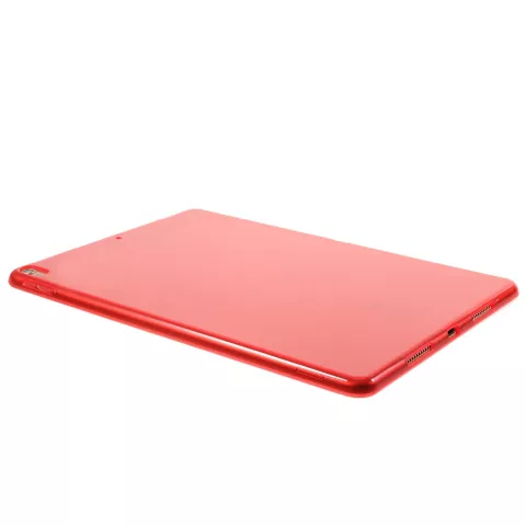 Coque en TPU transparente compatible avec iPad Air 3 (2019) et &agrave; l&#039;iPad Pro 10,5 pouces - Rouge