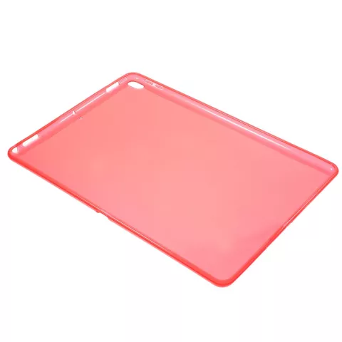 Coque en TPU transparente compatible avec iPad Air 3 (2019) et &agrave; l&#039;iPad Pro 10,5 pouces - Rouge