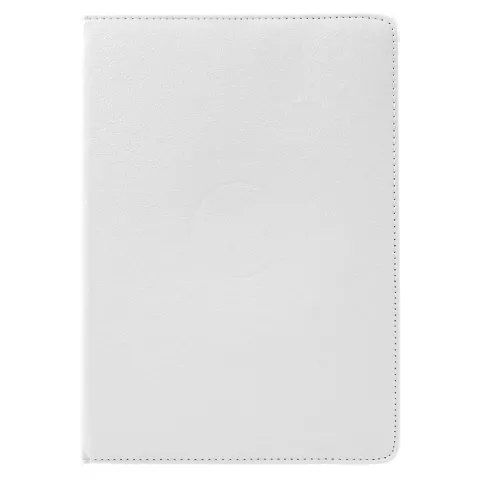 Housse en cuir pour iPad Air 3 (2019) et iPad Pro 10,5 pouces avec rotation - Blanc