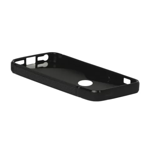 Coque noire compatible avec iPhone 5 5s SE 2016 Coque robuste en TPU Design &eacute;l&eacute;gant