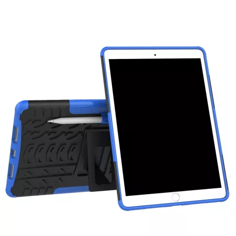 Polycarbonate TPU hybride compatible avec la coque iPad Air 3 (2019) et iPad Pro 10,5 pouces - Blue Profile Standard