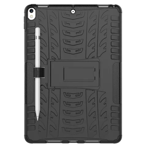 Polycarbonate TPU hybride &eacute;tui compatible avec iPad Air 3 (2019) et iPad Pro 10,5 pouces - Profil noir standard