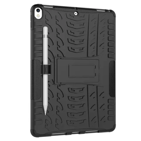 Polycarbonate TPU hybride &eacute;tui compatible avec iPad Air 3 (2019) et iPad Pro 10,5 pouces - Profil noir standard