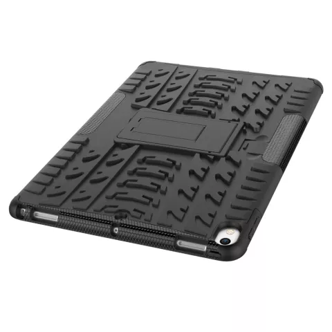 Polycarbonate TPU hybride &eacute;tui compatible avec iPad Air 3 (2019) et iPad Pro 10,5 pouces - Profil noir standard