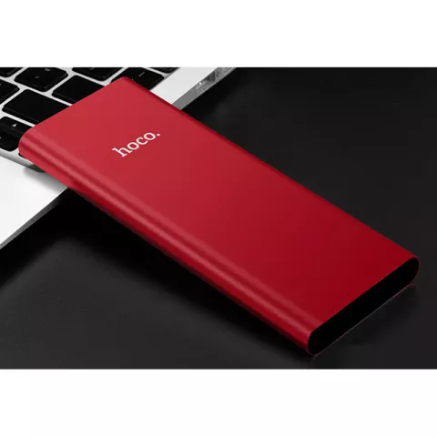 Hoco B16 Powerbank M&eacute;tal Rouge - Batterie 10000 mAh