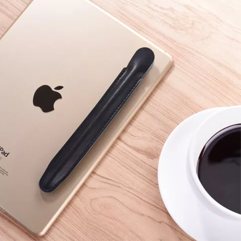 Housse en cuir pour Apple Pencil - Noir