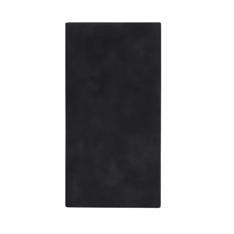 Pochette portefeuille universelle en cuir v&eacute;g&eacute;talien pour smartphone avec poche pour t&eacute;l&eacute;phone - Noir