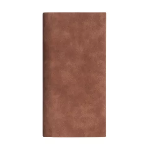 Pochette portefeuille universelle en cuir v&eacute;g&eacute;talien pour smartphone avec poche pour t&eacute;l&eacute;phone - Marron