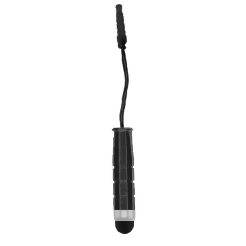 Mini stylet prise casque aux - noir