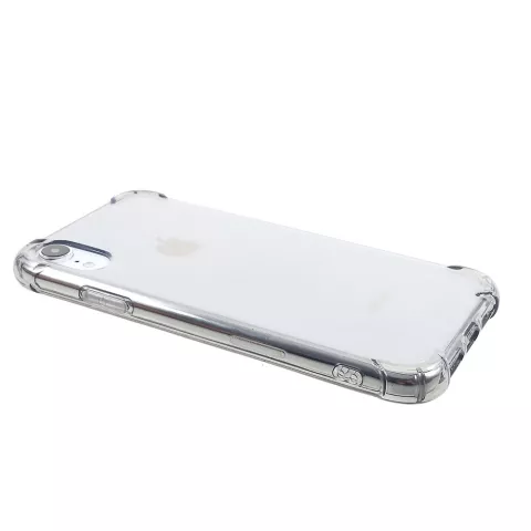 Coque Antichoc Transparente TPU compatible avec iPhone XR - Gris Transparent