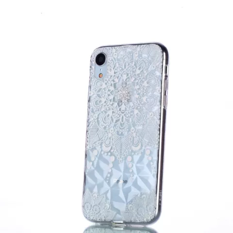 Coque Diamond TPU la coque compatible avec iPhone XR - Mandala