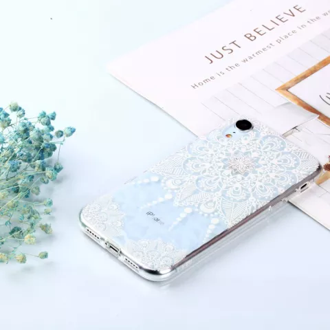 Coque Diamond TPU la coque compatible avec iPhone XR - Mandala