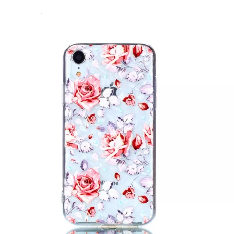Coque iPhone XR TPU Diamond Case - Roses