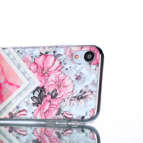 Coque Diamond TPU la coque compatible avec iPhone XR - Rose