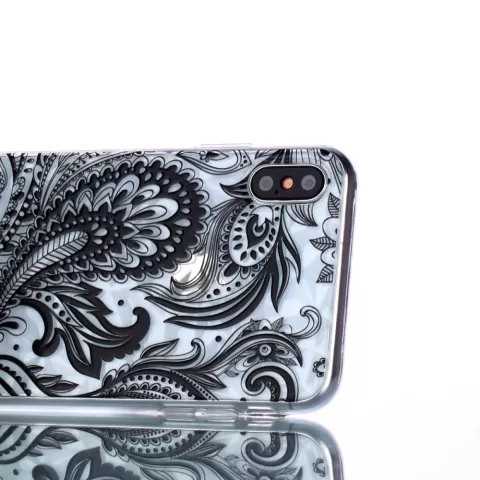 Coque Diamond TPU compatible avec iPhone XS Max Case - Noir