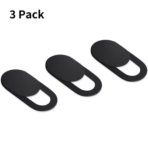 Webcam Cover 3 pi&egrave;ces Curseur de confidentialit&eacute; pour appareil photo - Tablette de t&eacute;l&eacute;phone portable compatible avec iPhone / iPad