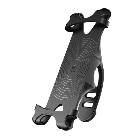 Baseus Support v&eacute;lo Universel 4 - 6 pouces Silicone - Noir