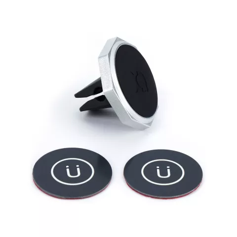 Xqisit Universal Phone Holder Grille de ventilation automatique magn&eacute;tique - Noir